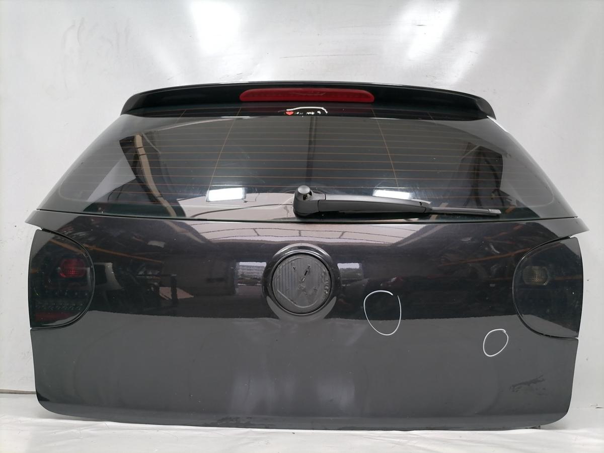 VW Golf V original Heckklappe mit Scheibe LC9Z Black Magic Flie&szlig;heck Bj.2005